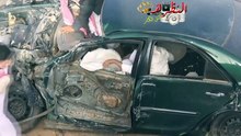 Arab drift crash  Toyota camry