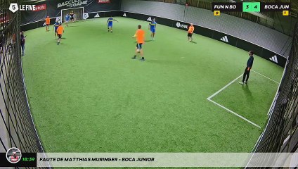 Faute de Matthias Muringer - BOCA JUNIOR