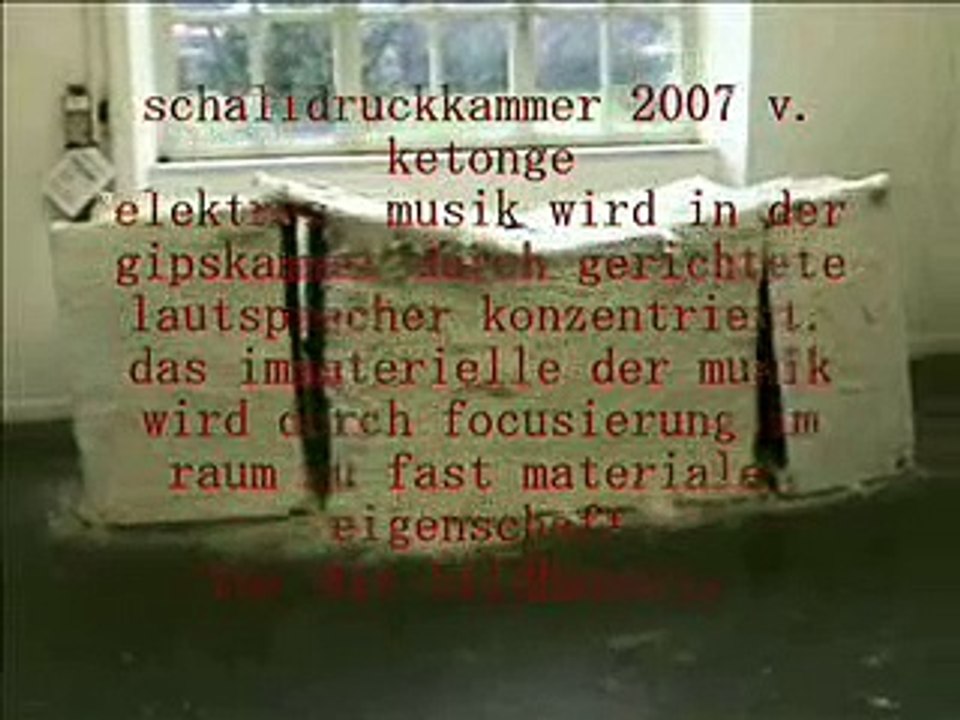 experimentelle klangbildhauerei