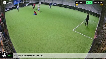 But de Colin Giacomini  - FC CAZ