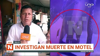 Investigan muerte en un motel