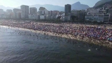 Alerta en Brasil por temperaturas de entre 42 y 50 grados y una sensación térmica de 62.