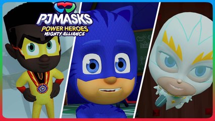 PJ Masks Power Heroes: Mighty Alliance Walkthrough Part 4 (PS5, PS4) 100% Dark PJ Power Q