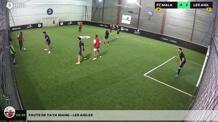 Faute de Yaya Niang - Les Aigles