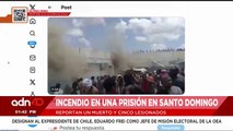 ¡Última Hora! Se desata un incendio en una prisión en República Dominicana
