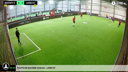 Faute de maxime hagag - Lerbi FC