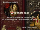  16 mars 1831 : Le Chef-d'Œuvre de Victor Hugo - La Publication de 