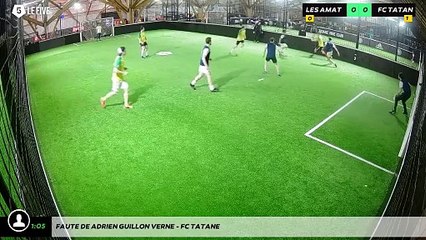 Faute de Adrien Guillon Verne - FC TATANE