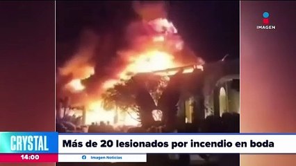 Boda en Guanajuato termina en llamas