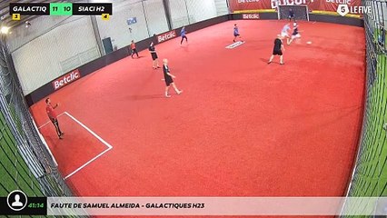 Faute de Samuel Almeida - Galactiques H23