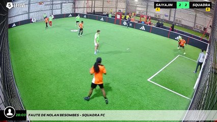 Faute de NOLAN BESOMBES - SQUADRA FC