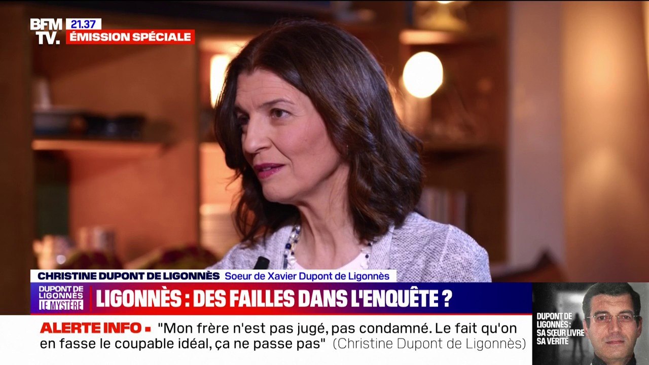Théorie du suicide de Xavier Dupont de Ligonnès: "Je n'y crois pas une seule seconde", affirme sa sœur Christine Dupont de Ligonnès