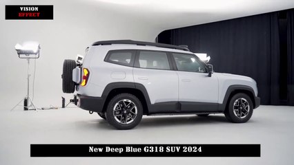 New SUV from Changan Designers, First Look, New Deep Blue G318 SUV 2024