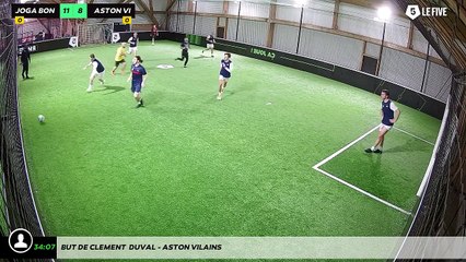 But de Clement  Duval - ASTON VILAINS