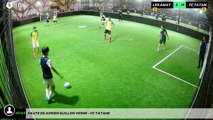 Faute de Adrien Guillon Verne - FC TATANE
