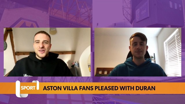 Aston Villa fans excited by Jhon Duran