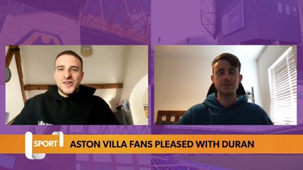 Aston Villa fans excited by Jhon Duran