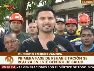 Cojedes | Bricomiles recuperan en su primera fase la Unidad Sanitaria Dr. Cándido Díaz Carvallo