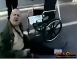 Angry Crippled Guy Argues With Everyone Around Him