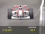 F1 – Mika Häkkinen (McLaren Mercedes V10) lap in qualifying – Germany 1995