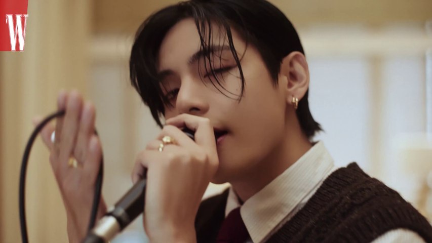 LIVE 라이브로 듣는 뷔의 감미로운 고백 FRIENDS  by W Korea