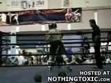 Muay Thai Scissor Kick Knockout