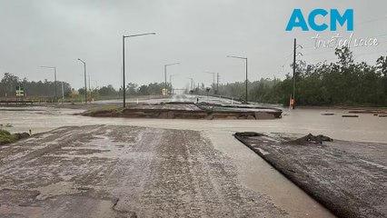Cyclone Megan: Remote residents trapped as cyclone crosses coast