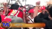 Acarreados del Peña Nieto estan drogados y agreden a manifestantes YoSoy132 en Veracruz