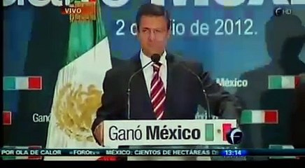 Download Video: Conferencia de Prensa de Peña Nieto 2 de julio 2012