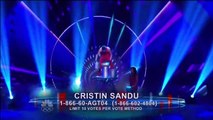 Americas Got Talent 2012 Cristin Sandu 3rd Quarterfinal Results