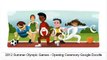 Google Doodle Inauguración de los Juegos Olímpicos Londres 2012