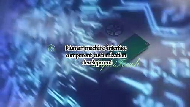 Human-machine interface component customization development