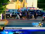 balacera en Guadalupe, 6 muertos y 1 herido 14/07/2009