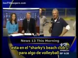 Live TV Blooper: Girl Faints During Interview by News Reporter