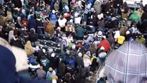 Philadelphia Eagles V San Francisco 49ers Snowball Fight