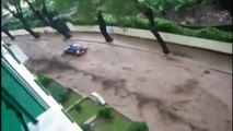 Dramatic footage captured of Madeira floods