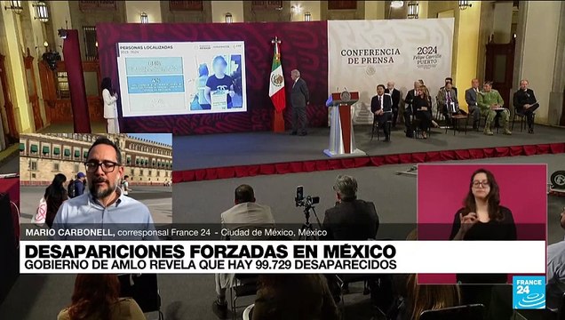 Informe desde Ciudad de México: según el Gobierno, hay casi 100.000 desaparecidos en el país
