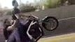 Insane Bike Stunt with Girlfriend - Interestingly, driving skills