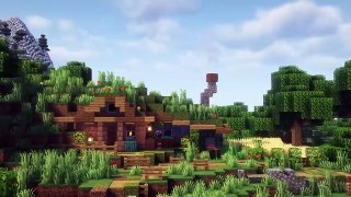 Minecraft Timelapse _ Castle Valley