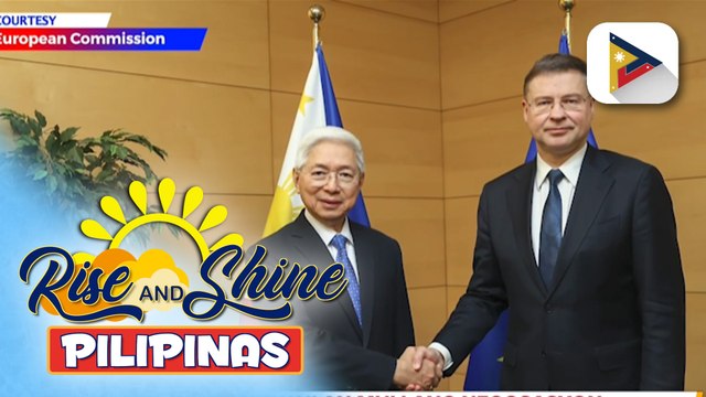 PHL at EU, sisimulan muli ang negosasyon para sa PHL-EU Free Trade Agreement