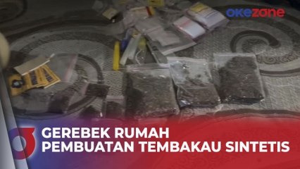 Polisi Gerebek Rumah Pembuatan Tembakau Sintetis di Jakarta Selatan