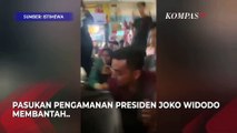 Kata Paspampres Soal Pria Rampas Spanduk Emak-Emak Saat Ada Jokowi