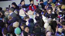 Putin hace una aparición pública en la plaza Roja tras presidenciales criticadas por Occidente