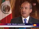 Entrevista de López Dóriga a Felipe Calderón Presidente de México (1-4)