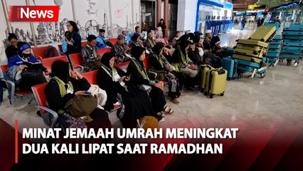 Bulan Ramadhan, Bandara Soekarno-Hatta Dipadati Penumpang Jemaah Umrah