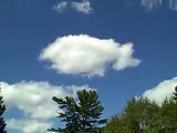 By Psychokinesis a Psychic makes Holes in Clouds in Sept. 2010