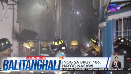 4, sugatan sa sunog sa Brgy. 186; ilang alagang hayop, nasawi | BT