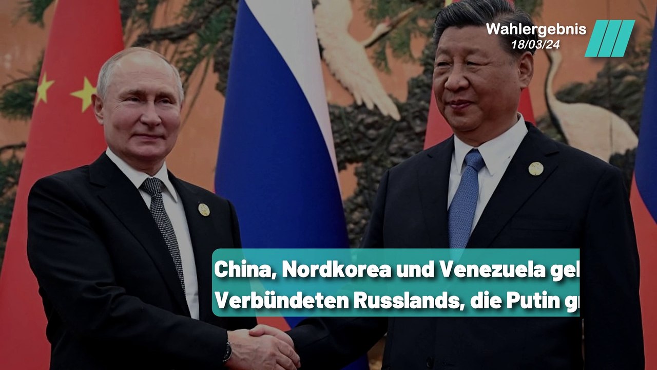 Putin's Wahlsieg: Nur wenige Gratulationen aus dem Westen