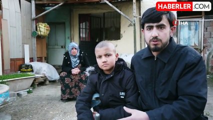 Bir bacağı kesilen İbrahim tedavi olabilmek için saatlerce yol gidiyor