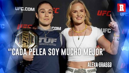 ALEXA GRASSO DECIDIDA A NOQUEAR A VALENTINA SHEVCHENKO